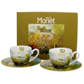 Set dve šolje THE GARDEN AT ARGENTEUIL - MONET 