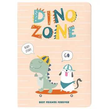 Sveska A4 DINO ZONE, 60 čistih listova 