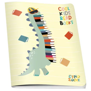 Sveska A5 DINO ZONE, 60 listova na linije 