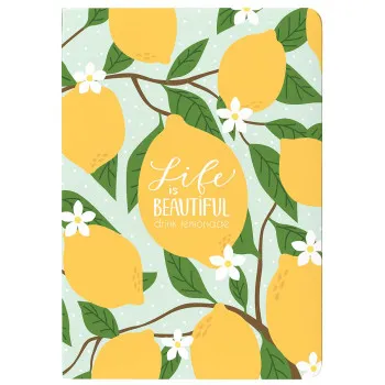 Sveska A5 FRUIT, 60 listova na linije 