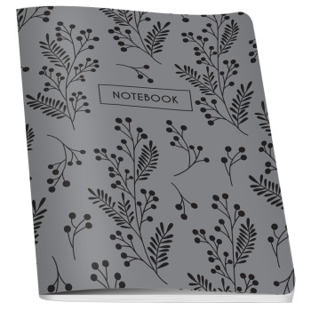 Sveska A5 BLACK STYLE, 60 listova na kvadratiće 