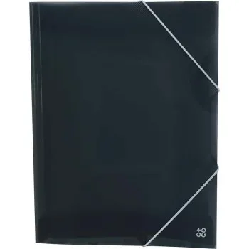 FASCIKLA  PVC sa gumicom A4 32x24,6x1cm siva 