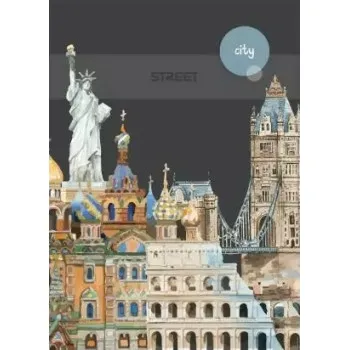 CITY BREAK  SVESKA A4/54/PRAZNA  80G 