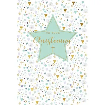 Čestitka za krštenje STAR/ 