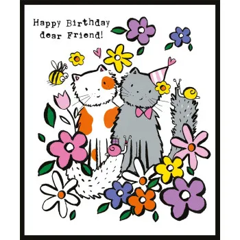 Rođendanska čestitka CAT TRAILS 