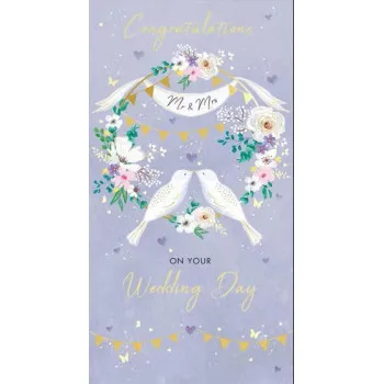 Čestitka za venčanja MR & MRS 