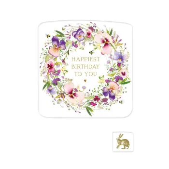 Rođendanska čestitka PANSY CIRCLE 