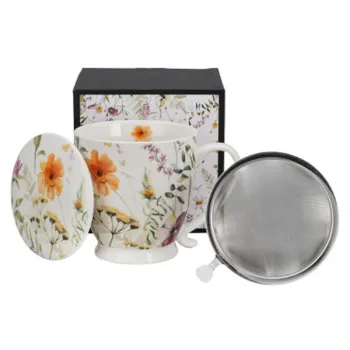 Šolja sa stopicom i infuzerom PANSY 