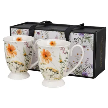 Set dve velike šolje PANSY 