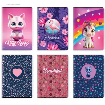 SVESKA PREMIUM A4 SK 52L GIRL'S COLLECTION SC3125 