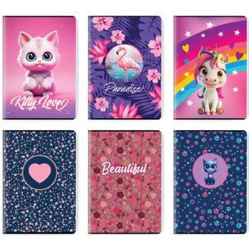 SVESKA PREMIUM A4 CISTA 52L GIRL'S COLLECTION SC3127 