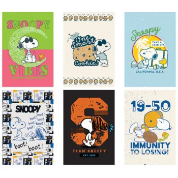 LIPA MILL SVESKA A4 DIKTO SNOOPY 40L 