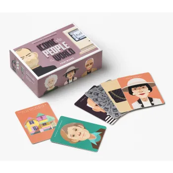 Igra memorije ICONIC PEOPLE 