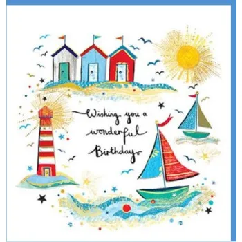 Rođendanska čestitka BEACH 