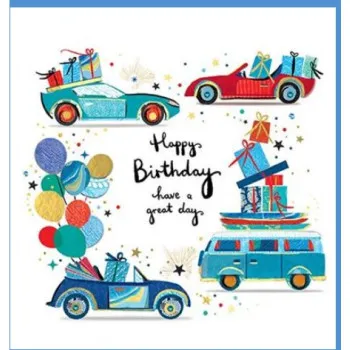 Rođendanska čestitka CARS & PRESENTS 