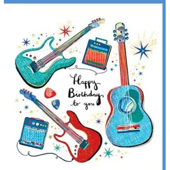 Rođendanska čestitka GUITAR 