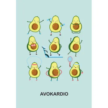 Čestitka AVOKARDIO 