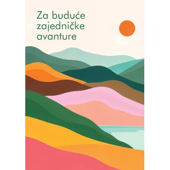 Čestitka za venčanje MNOGO NOVIH AVANTURA 