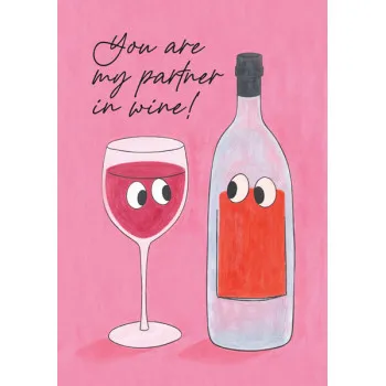 Čestitka PARTNER IN WINE 