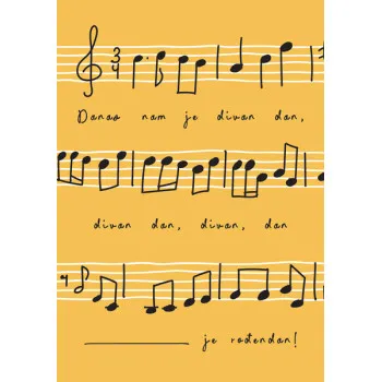 Rođendanska čestitka PESMICA 