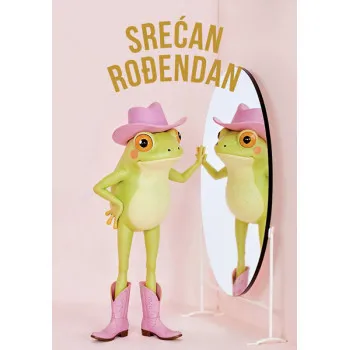 Rođendanska čestitka ŽABICA 