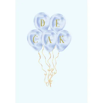 Čestitka za rođenje deteta DEČAK 