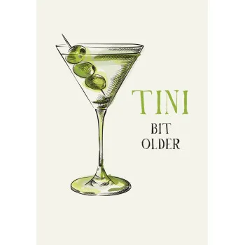 Rođendanska čestitka TINI BIT OLDER 