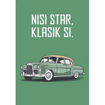 Rođendanska čestitka YOU'RE A CLASSIC (muška) 