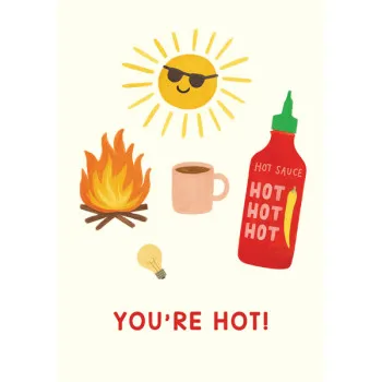 Čestitka YOU'RE HOT 