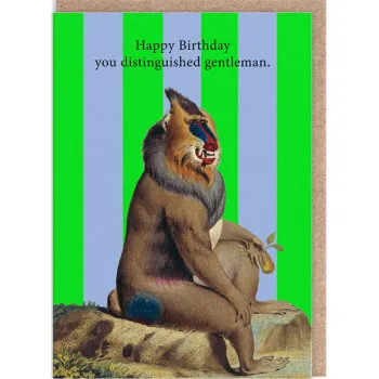 Rođendanska čestitka DISTINGUISHED GENTLEMAN 