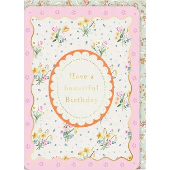 Rođendanska čestitka SPRING POSIES 