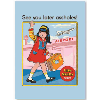 Čestitka SEE YOU LATER 