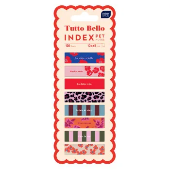 Set 120 obeleživača TUTTO BELLO 