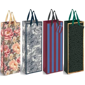 Ukrasna kesa za flašu GOLD (ČETIRI VRTE) 