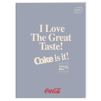 Školska sveska A4 kvadratići COCA COLA  (TRI VRSTE) 