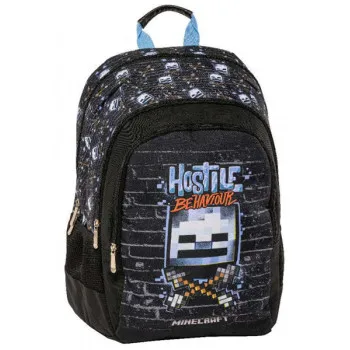 Ranac sa tri pregrade WALL MINECRAFT 