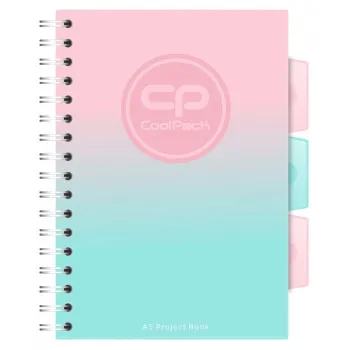 Sveska A5 kvadratići GRADIENT STRAWBERRY 