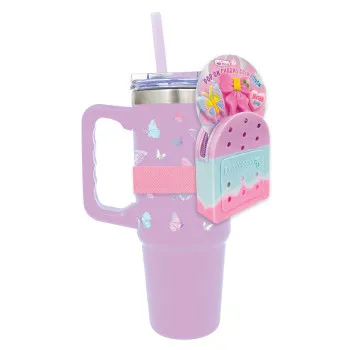 Putna šolja od nerđajućeg čelika 800 ml CHARM BAG 