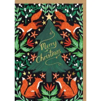 Novogodišnja čestitka BOŽIĆNO DRVCE 