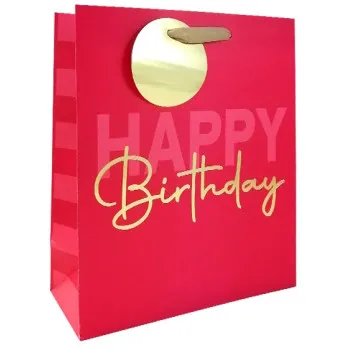 Ukrasna kesa PINK BIRTHDAY M 