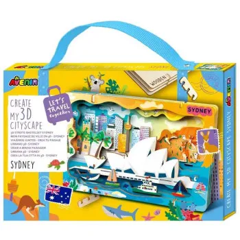 Kreativni set LET'S TRAVEL TOGETHER 3D SYDNEY 