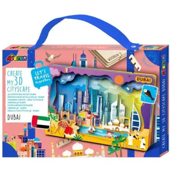 Kreativni set LET'S TRAVEL TOGETHER 3D DUBAI 