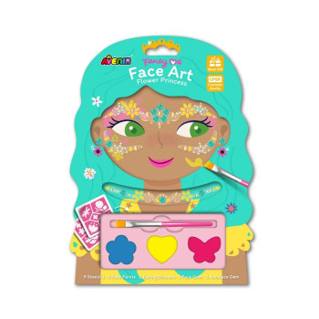 Kreativni set FACE ART - FLOWER PRINCESS 