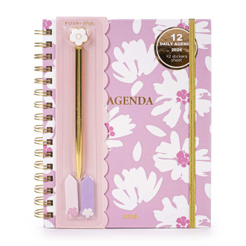 Agenda sa olovkom 2026 (12m) POSH&POP Floral 