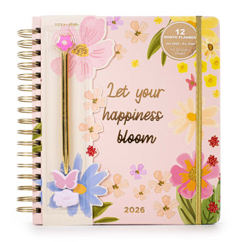 Agenda sa olovkom 2026 (12m) POSH&POP Bloom 