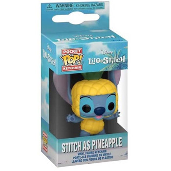 FUNKO POP! Privezak za ključeve STITCH AS PINEAPPLE 
