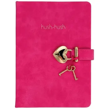 Dnevnik sa ključem HUSH HUSH, 160 st. Na linije 