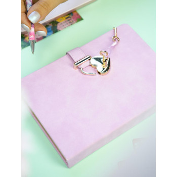 Dnevnik sa ključem HUSH HUSH Lila, 160 st. Na linije 