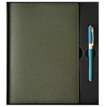 Notes na linije sa olovkom ZELENI 19X25cm 