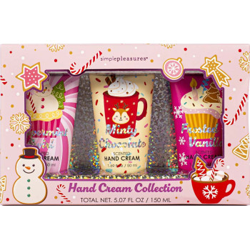 Novogodišnji set tri kreme za ruke 